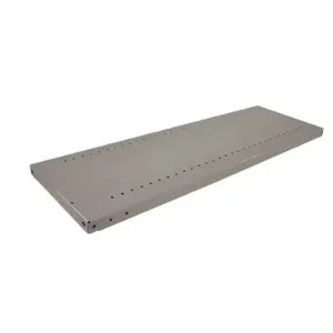 LYON DDJ1021091 Metal Shelving, 48 Inch Overall Width, 12 Inch Overall Dp, 20 ga, Dove Gray | CR9YJV 55XH30