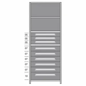 LYON DDJ115035 Shelf, 36 Inch x 18 Inch Size, 84 Inch Height, 5 Shelves, 850 Lb Load Capacity Per Shelf | CR9YVY 55XM31