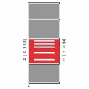 LYON DHJ115015A Shelf, 36 Inch x 18 Inch Size, 84 Inch Height, 5 Shelves, 500 Lb Load Capacity Per Shelf | CR9YVR 55XM51