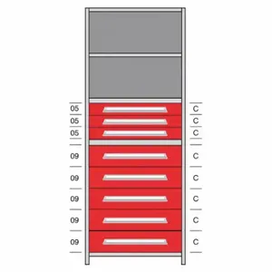 LYON DHJ115035 Shelf, 36 Inch x 18 Inch Size, 84 Inch Height, 5 Shelves, 500 Lb Load Capacity Per Shelf | CR9YVN 55XM47