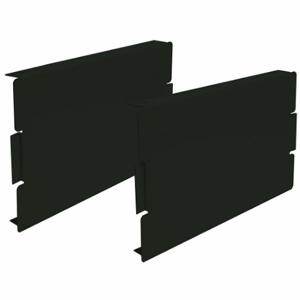 LYON KK5803 Snap Inch Place Locker Base Panel, 6 Inch Size, End, 2 Bases/Pedestal, Steel | CR9YRY 795G02