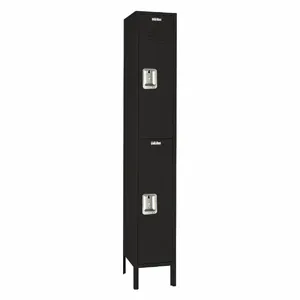 LYON KKC5252I Wardrobe Locker, 15 Inch x 15 Inch x 78 Inch, Louvered, 2 Tiers, 1 Units Wide | CR9ZCN 55XY98