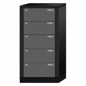 LYON KKN6830300WPNI Gear Locker, 59-1/4 Zoll Gesamthöhe, Schwarz | CF2BUY 55YC44