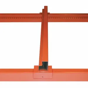 LYON SOFEBAR42 Cross Bar, 144 Inch X 144 Inch, Steel, Powder Coated, Orange, Sofebar42 | CR9YDD 55XG80