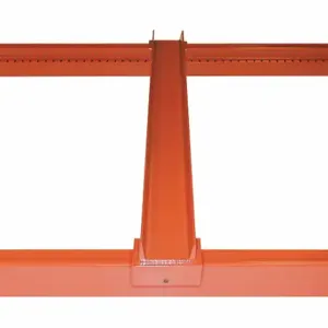 LYON SOSKSUP42 Cross Bar, 144 Inch X 144 Inch, Steel, Powder Coated, Orange, Sosksup42 | CR9YCX 55XG77