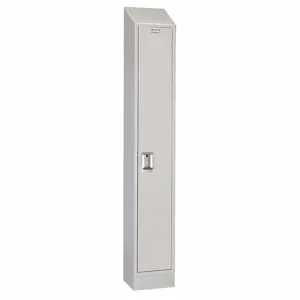 LYON UGRNS5092H Antimicrobial Wardrobe Locker, One Tier, Size 18 x 18 x 72 Inch, Putty | CE8ACM