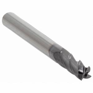 M A FORD 11112500A Square End Mill, Center Cutting, 4 Flutes, 1/8 Inch Milling Dia, 3/8 Inch Length Of Cut | CT2AXA 52ZG13