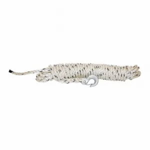 MAASDAM (PULLR) 3973-50 Rope With Hook, 1/2 X 50 Ft | CR9ZKH 50PA98