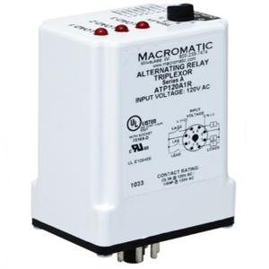 MACROMATIC ATP024A1R Alternating Relay 24V AC/DC, 3A SPNO | CD6XMJ