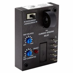 MACROMATIC CAH05A2AD-G Monitor Relay, Surface Mounted, 10 A Current Rating, 120V AC, Overcurrent/Undercurrent | CR9ZKU 803F28