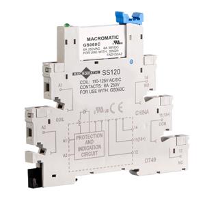 MACROMATIC GSC120C General Purpose, Blade Style Relay, 6A, 250V AC | CL2MFL