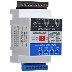 MACROMATIC ISDUR4 General Purpose Relay, 5A At 120V, 5A At 30V, DIN Rail/Surface | CD3ZJC 55ER59