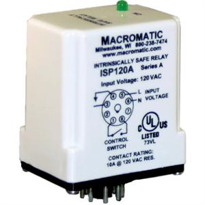 MACROMATIC ISP120A Safety Relay, 120VAC, 10A SPNO | CD6XMP