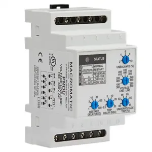 MACROMATIC PMD120 Voltage Sensing Relay, 102-138VAC, 10A | CD6XNA