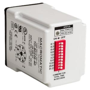 MACROMATIC TD-80221-40 Time Delay Relay, 240VAC, 10A | CD4YLR