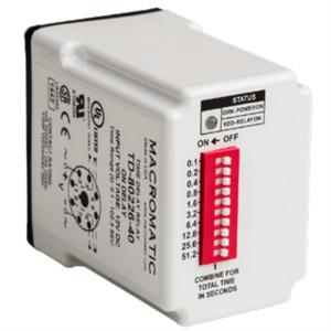 MACROMATIC TD-80222-41 Time Delay Relay, 120V AC/DC, 10A | CD4YLY