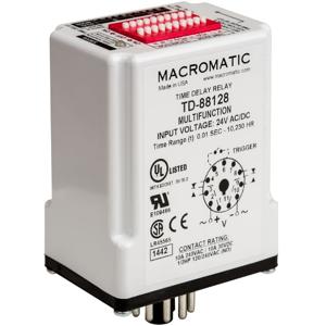 MACROMATIC THS-1314A-34 Time Delay Relay, 24-240VAC, 1A Normally Open | CD6CRF