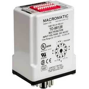 MACROMATIC THS-1314A-33 Time Delay Relay, 24-240VAC, 1A Normally Open | CD6CRE