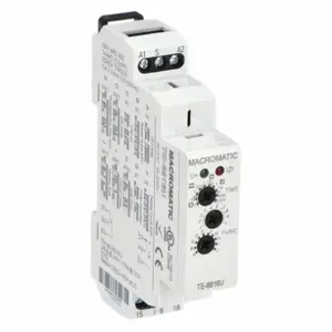 MACROMATIC TE-8816U Timer Relay, 10 Day, 6 Pin, 16A SPDT, 12/240V AC/DC | AF7YUH 23NV42