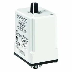 MACROMATIC TR-50226-05 Time Relay, On Delay, 0.1 Sec, 12 VDC | AG3UEJ 33VC02