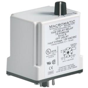 MACROMATIC TR-51828-04 Time Delay Relay, 24V AC/DC, 10A | CD6DUF