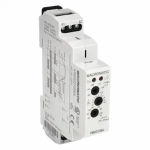 MACROMATIC VWKE120A Voltage Sensing Relay, 3VA, 1.7 Watt, -40 to 85 Deg C | AF7YUK 23NV46