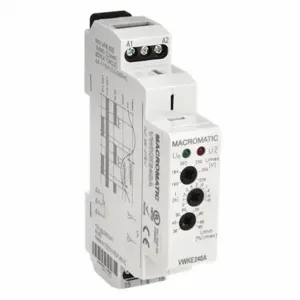 MACROMATIC VWKE240A Voltage Sensing Relay, 3VA, 1.7 Watt, -40 to 85 Deg C | AF7YUL 23NV47