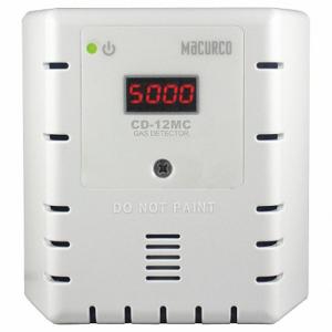 MACURCO CD-12MC Gasdetektor, Controller, Wandler, CO2, 4 bis 20 mA, akustisch und visuell | CR9ZME 492R13