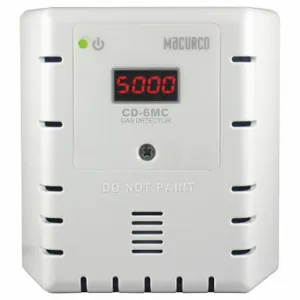 MACURCO CD-6MC Gas Detector, Controller, Transducer, CO2, 4 to 20mA, Audible and Visual | CR9ZMG 492R12