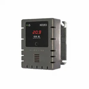 MACURCO OX-6 Gas Detector, Controller, Transducer, O2, 2 Channels, 0 to 25% v/v Sensor Range | CR9ZMC 45CJ93