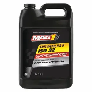 MAG MAG00326 Hydraulic Oil, Mineral, 1 Gal, Jug, Iso Viscosity Grade 32, Sae Grade 10W | CT2BCB 49EN98