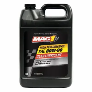 MAG MAG00826 Gear Oil, Mineral, Sae Grade 80W-90, 1 Gal, Jug | CT2BBB 43Y906