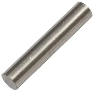 MAG-MATE A5RC037X200 Raw Magnet Material, Rod, Alnico, 3/8 Inch Diameter, 2 Inch Length | CD8XDQ