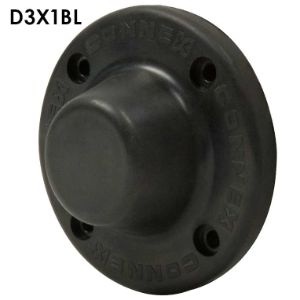 MAG-MATE D3X1BL Magnetic Holder/Stop, Black | CD8XKT