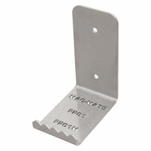 MAG-MATE FP01 Door Pull Plate, 5 Inch Lg, 4 Inch Projection, Unfinished, Stainless Steel | CT2BFJ 56JD63