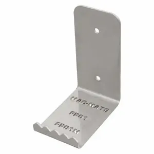 MAG-MATE FP01 Door Pull Plate, 5 Inch Lg, 4 Inch Projection, Unfinished, Stainless Steel | CT2BFJ 56JD63