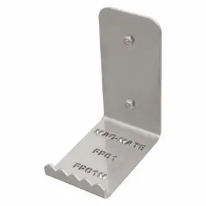 MAG-MATE FP01M Door Pull Plate, 5 Inch Lg, 4.37 Inch Projection, Unfinished, Stainless Steel | CT2BFH 56JD64