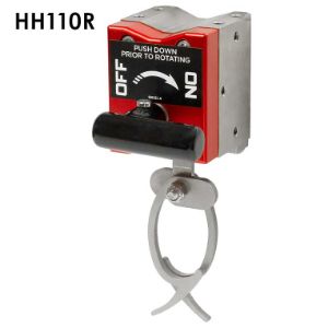 MAG-MATE HH110R Magnetic Hook, On/Off, 110 Lbs Capacity | CD8XPE