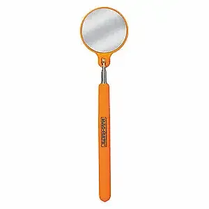 MAG-MATE IMS123HVO Inspection Mirror, Telescoping, 2-1/4 Inch Mirror Dia., 7 to 36 Inch Length | CD8XQA 52YT96