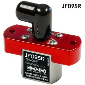 MAG-MATE JF095R Magnetische Vorrichtung, Ein/Aus, 95 Pfund Kapazität, Flansch | CD8XQG
