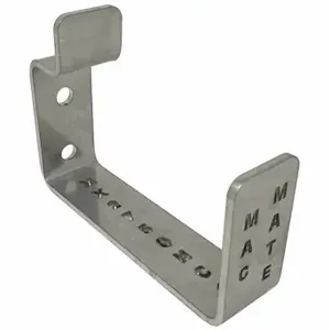 MAG-MATE MX2750HC Hook Holder, 1 Hooks, Stainless Steel, Tumbled, 45 lb Working Load Limit | CT2BFP 798HP9