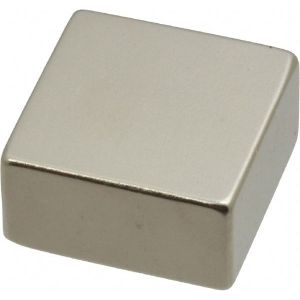 MAG-MATE NE011010NP42 Magnet Material, Rare Earth, Square, 0.125 x 1 x 1 Inch Size | CD8YBP