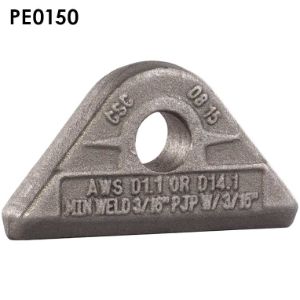 MAG-MATE PE0150S Padeye, 1-1/2 Ton Capacity, Weld-On, Stainless Steel | CD8YFV