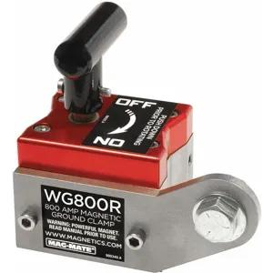 MAG-MATE WG800R Magnetic Weld Ground, 5 x 4-5/8 Inch, 450 Lbs. | CD2FDV 45EX66