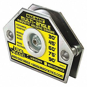 MAG-MATE WS11094PK04 Magnetic Welding Square, Multiangle, Pack of 4 | CD8YLJ