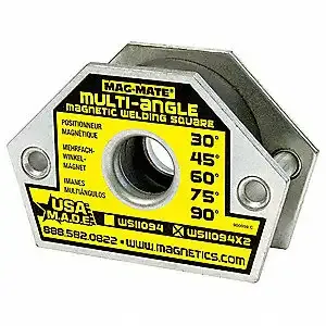 MAG-MATE WS11094X2 Magnetic Welding Square,Multi-Angle, 110 Lbs | CD8YLK