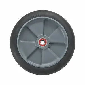 MAGLINER 101030 Wheel, Balloon Cushion, Polyolefin Hub, 10 x 2 Inch Size | CJ4VNE