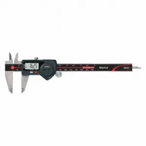 MAHR 4103017 4-Way Digital Caliper, 0-6 Inch/0 to 150 mm Range, ±0.001 Inch/±-0.03 mm Accuracy | CT2BGB 45PG36