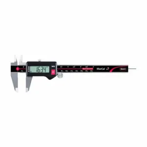 MAHR 4103301 4-Way Digital Caliper, 0-6 Inch/0 to 150 mm Range, IP67 | CT2BGE 45PG55