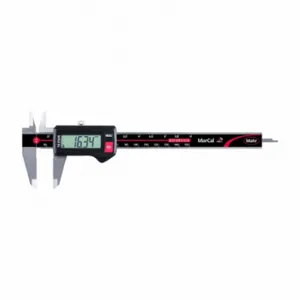 MAHR 4103302 4-Way Digital Caliper, 0-6 Inch/0 to 150 mm Range, IP67 | CT2BGL 45PG56